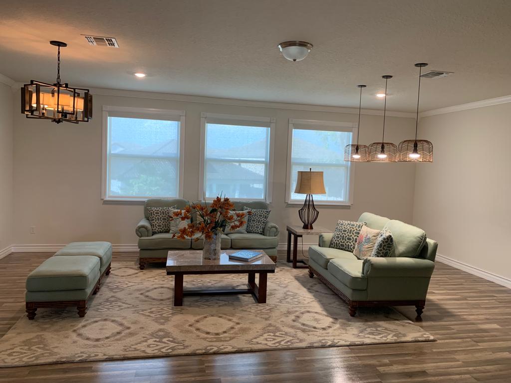 SunScreen Roller Shades - Living Room